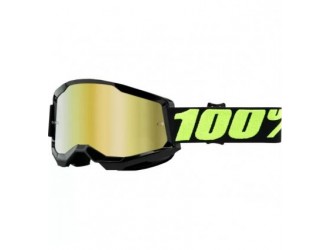 100% STRATA 2 Goggle Upsol Mirror Gold Lens