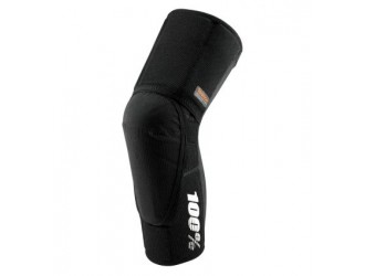 100% TERATEC PLUS Knee Guard Black Protection