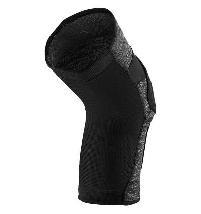 100% RIDECAMP Knee Guards Black/Grey