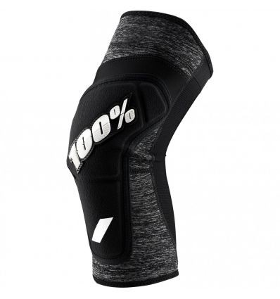 100% RIDECAMP Knee Guards Black/Grey