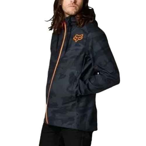 FOX PIT JACKET [BLK CAM]