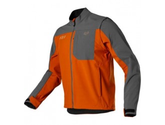 FOX LEGION SOFTSHELL JACKET [BRNT ORG]