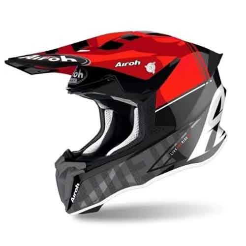 AIROH TWIST 2.0 TECH RED GLOSS