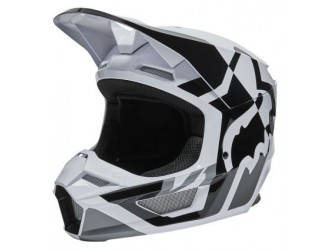 FOX V1 LUX HELMET, ECE [BLK/WHT]