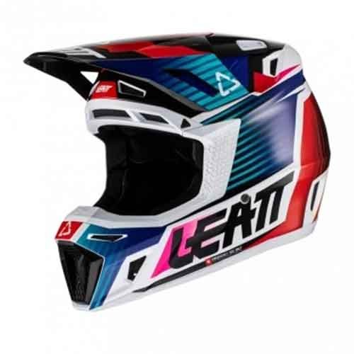 LEATT Helmet  and Goggle Kit Moto 8.5 V22 ROYAL