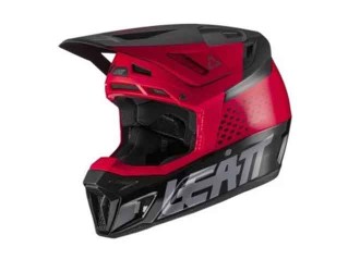 LEATT Helmet  and Goggle Kit Moto 8.5 V22 RED