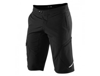 100% RIDECAMP SHORTS BLACK