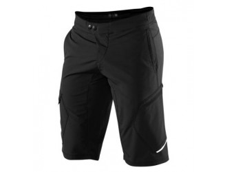 100% RIDECAMP SHORTS BLACK