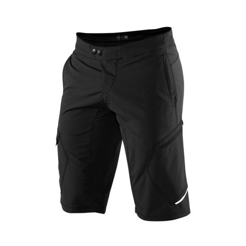 Pantaloni 100% RIDECAMP SHORTS BLACK