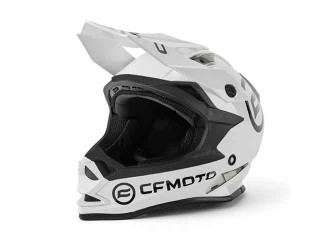 CFMOTO White Cross-Country Helmet