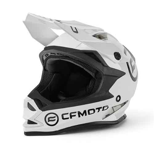 CFMOTO White Cross-Country Helmet