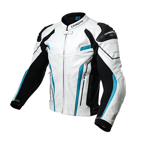 Geci CFMOTO RIDING LEATHER - WHITE