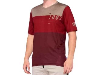 100% AIRMATIC Jersey Brick/Dark Red