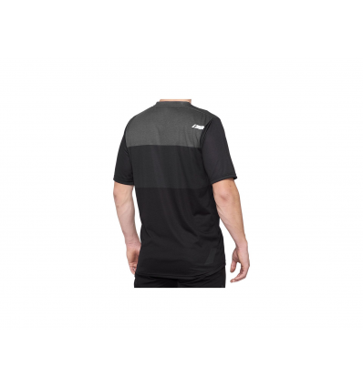 100% AIRMATIC Jersey Charcoal/Black