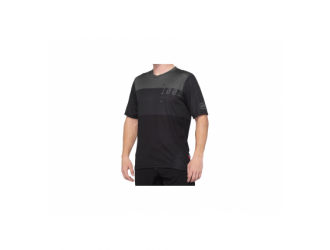 100% AIRMATIC Jersey Charcoal/Black