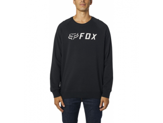 FOX APEX CREW FLEECE [BLK/WHT]