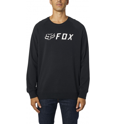 FOX APEX CREW FLEECE [BLK/WHT]