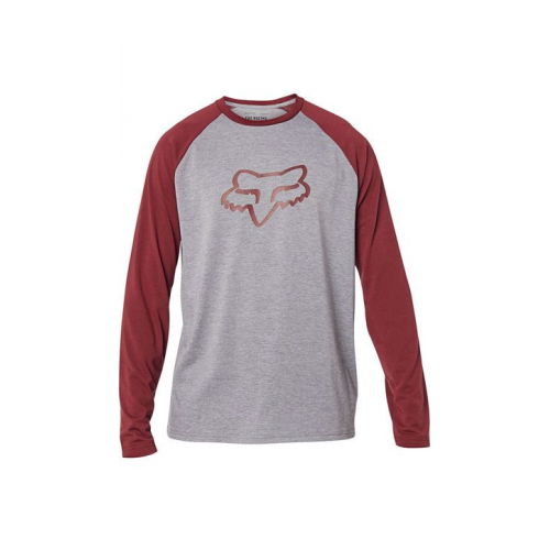 Lichidari stoc Imbracaminte Casual FOX FOX TOURNAMENT LS TECH TEE [HTR GRAPH]