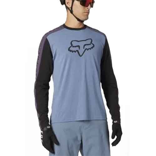 FOX RANGER DR LS JERSEY [MT BLU]