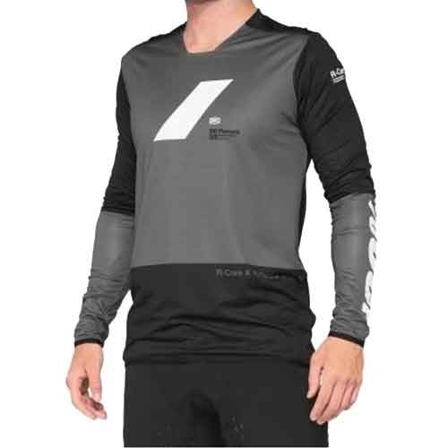 Lichidari stoc echipamente Bike 100% R-CORE X Jersey Charcoal/Black