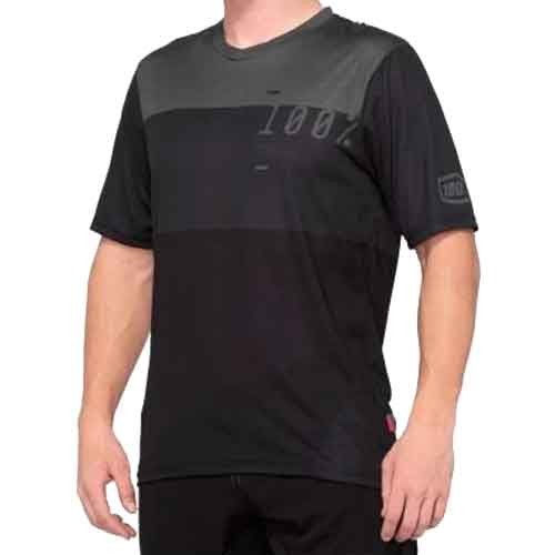 Lichidari stoc echipamente Bike 100% AIRMATIC Jersey Black/Charcoal