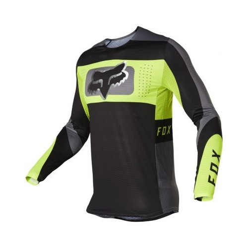 Bluze FOX FLEXAIR MIRER JERSEY [BLK/YLW]