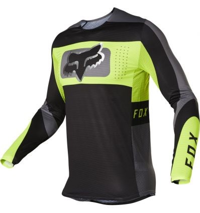 FOX FLEXAIR MIRER JERSEY [BLK/YLW]