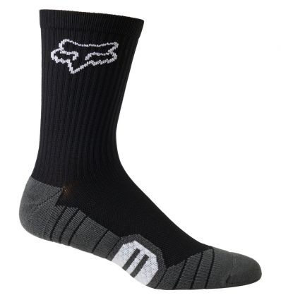 FOX 8" RANGER CUSHION SOCK [BLK]