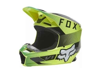 FOX V1 RIDL HELMET, ECE [FLO YLW]