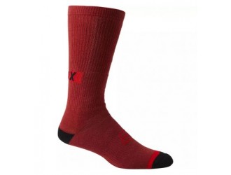 FOX 10" DEFEND CREW SOCK [RD CLY]