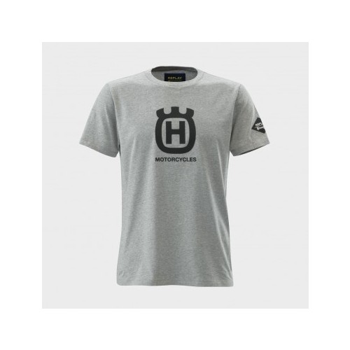 Tricouri Husqvarna REPLAY TEE GREY S