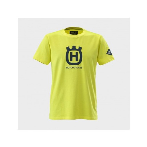 Tricouri Husqvarna REPLAY TEE YELLOW S