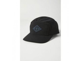 FOX FOX BADGE 5 PANEL HAT [BLK]