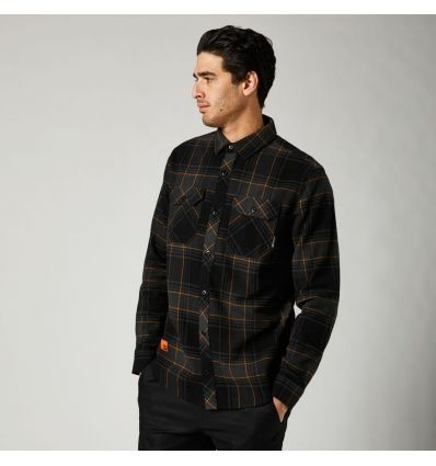 FOX TRAILDUST 2.0 FLANNEL [BLK]