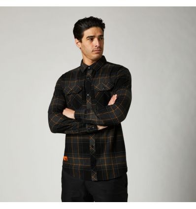 FOX TRAILDUST 2.0 FLANNEL [BLK]