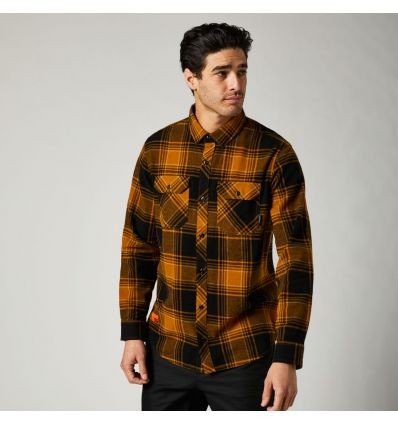 FOX TRAILDUST 2.0 FLANNEL [GLD]