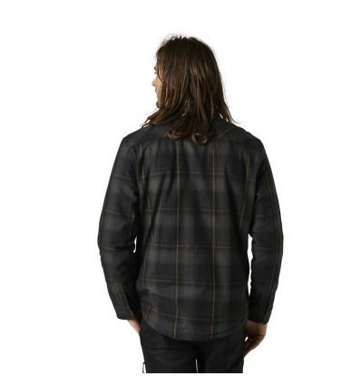 FOX WHIPLASH LINED WORKSHIRT [BLK]