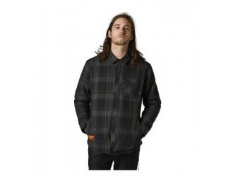 FOX WHIPLASH LINED WORKSHIRT [BLK]