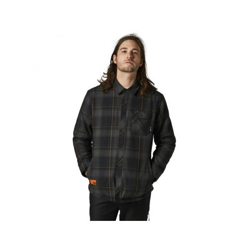 Camasi FOX WHIPLASH LINED WORKSHIRT [BLK]