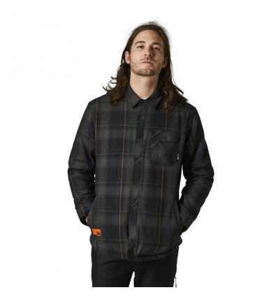 FOX WHIPLASH LINED WORKSHIRT [BLK]