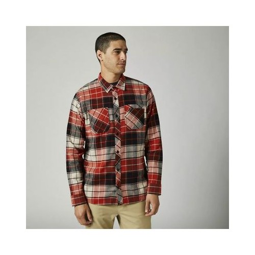 Camasi FOX GRAINZ UTILITY FLANNEL [RD CLY]