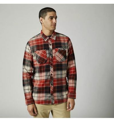 FOX GRAINZ UTILITY FLANNEL [RD CLY]