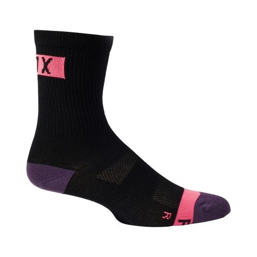 Sosete FOX WOMEN'S 6" FLEXAIR MERINO SOCK [BLK]