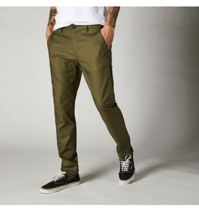 FOX ESSEX STRETCH SLIM PANT [FAT GRN]