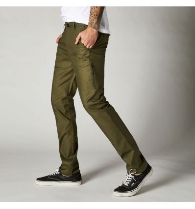 FOX ESSEX STRETCH SLIM PANT [FAT GRN]