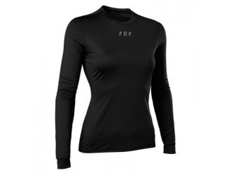 FOX W TECBASE LS SHIRT [BLK]