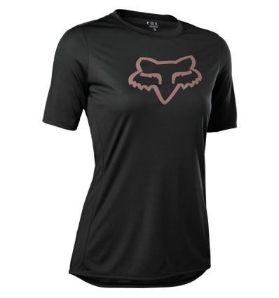 FOX W RANGER SS JERSEY FOXHEAD [BLK]