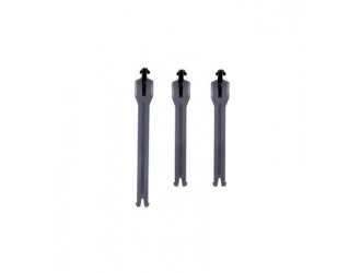 FOX Leatt Strap Kit 3.5 Grey 3 pcs