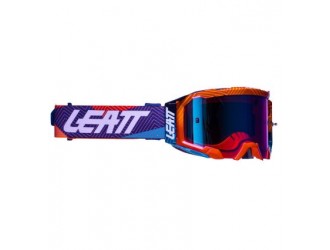 LEATT GOGGLE VELOCITY 5.5 IRIZ Neon Orange Blue UC 26%