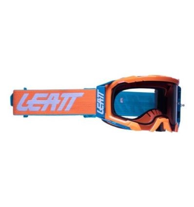 LEATT GOGGLE VELOCITY 5.5 Neon Orange Light Grey 58%